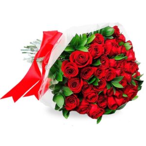 150 ROSAS ROJAS EN RAMO