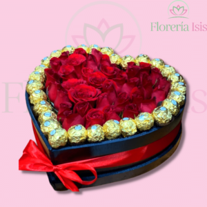Caja de rosas