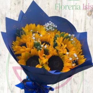 Ramo de 10 Girasoles